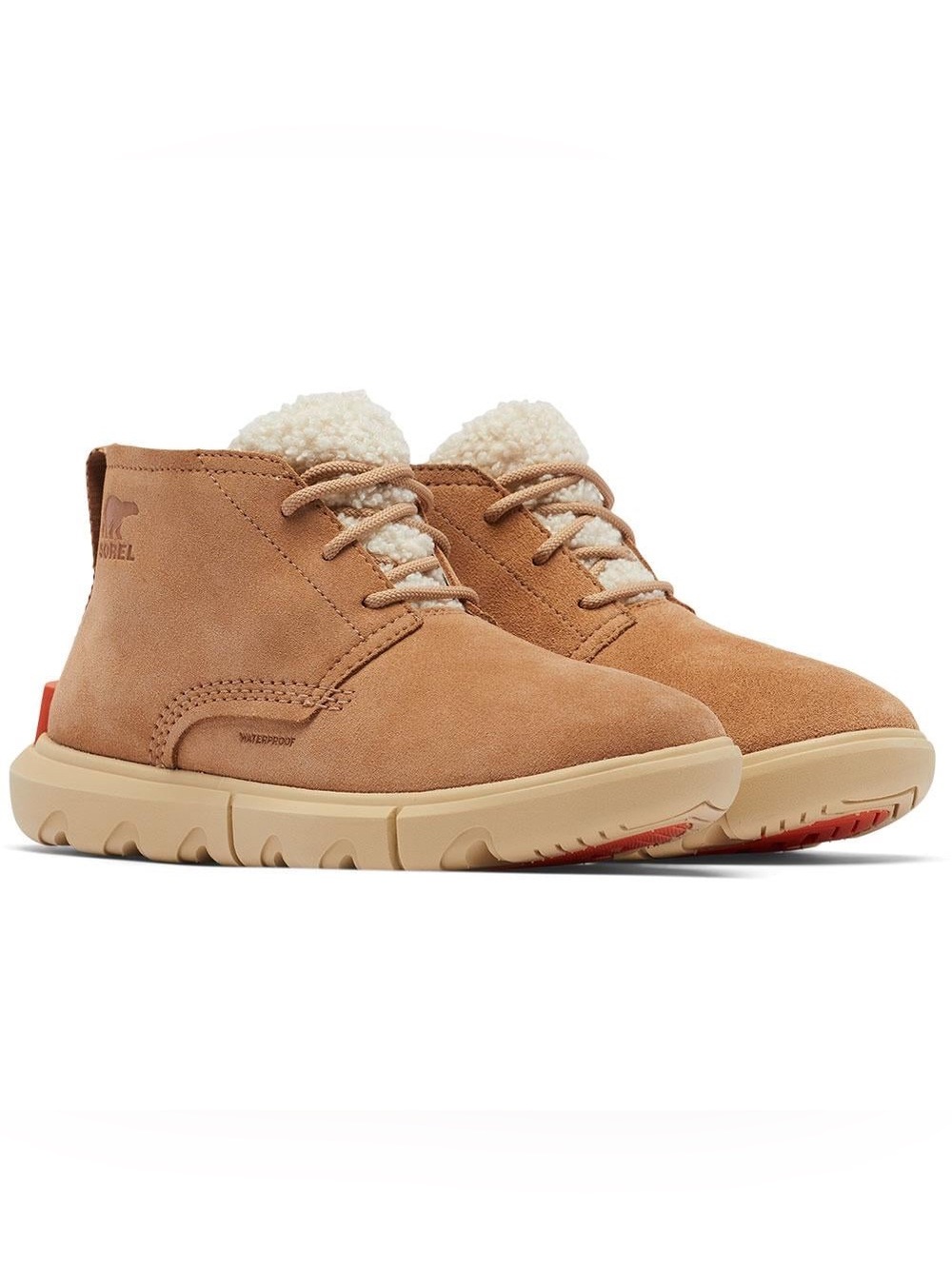 Sorel Explorer Next Drift waterproof boots Suede Lace-Up Sherpa-Lined CB